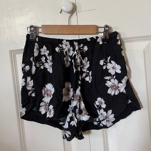 Brandy Melville Floral Pattern Shorts